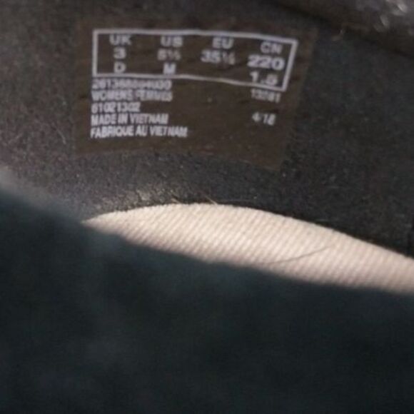 Clarks Collection Loafers Womens 5.5 Slip On Flats Black Suede #13281 - Picture 7 of 8